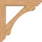 Ekena Millwork Legacy Slat Smooth Bracket w/ Offset Brace, Western Red Cedar, 7 1/2"W x 42"D x 42"H BKT0806X42X42LEC06SWR - alternate 3